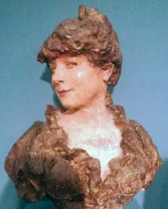Alexandre Falguière, Busto di Juana Romani (1884).